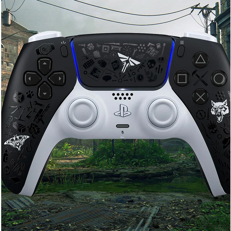 Sony PlayStation (PS5) DualSense Wireless Controller The Last of Us Limited Edition - Black/White Sony PlayStation (PS5) DualSense Wireless Controller The Last of Us Limited Edition - Black/White